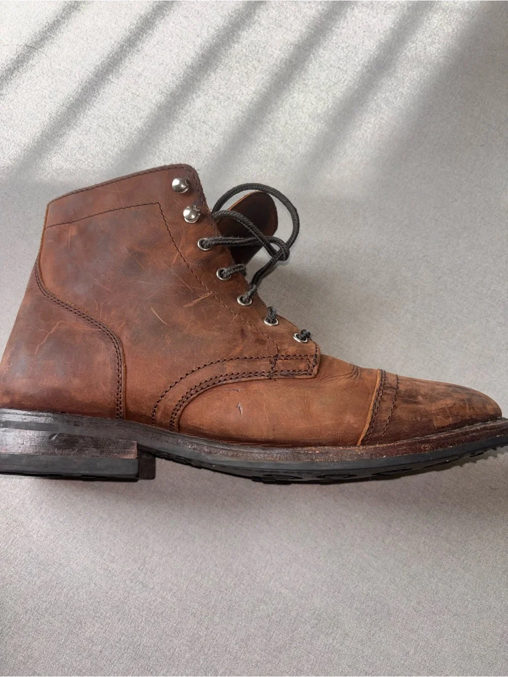 Thursday Boot Company Captain Cap Toe Boots - Size 10 - Arizona Adobe